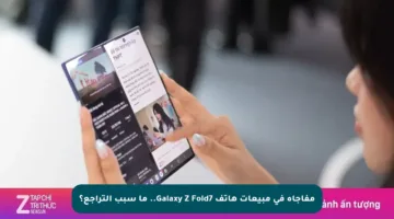 مفاجأة في مبيعات هاتف Galaxy Z Fold7.. ما سبب التراجع؟